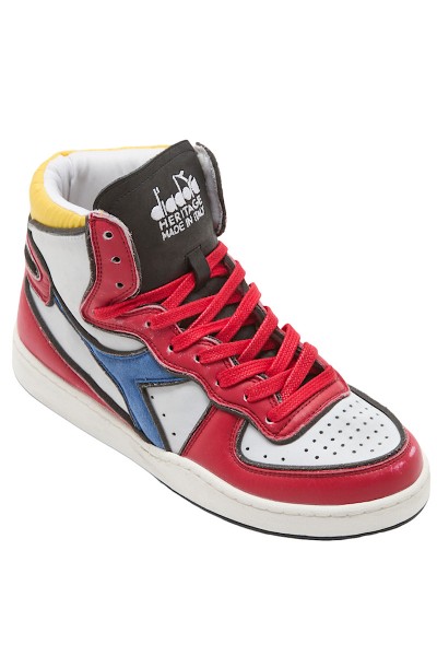 Diadora - Mi Basket Dessau White/Red