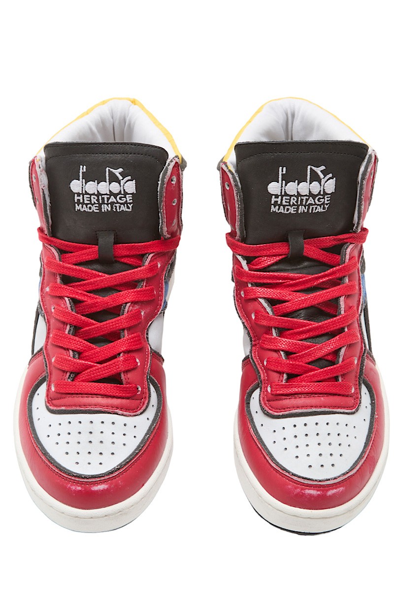 Diadora - Mi Basket Dessau White/Red