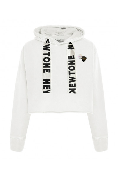 Newtone - Sweatshirt  Bloomer Bleed Off White