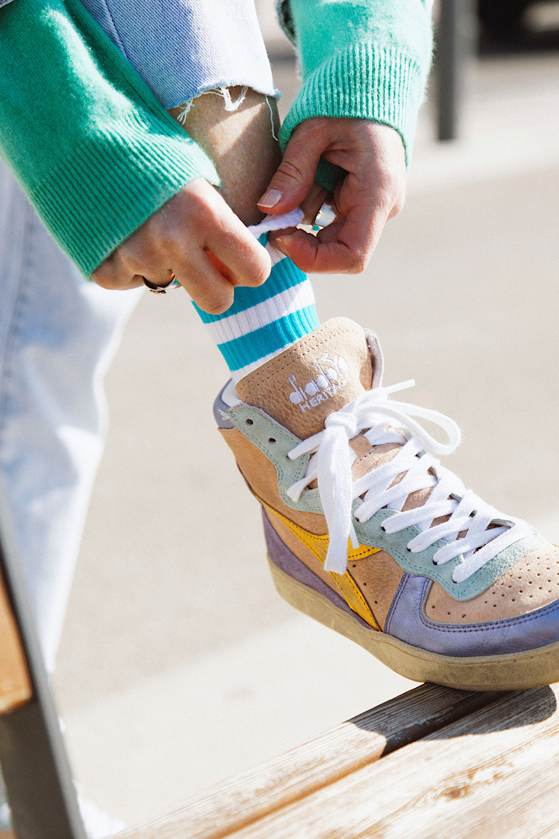 ALTO MILANO - Chaussettes Zara Smeraldo