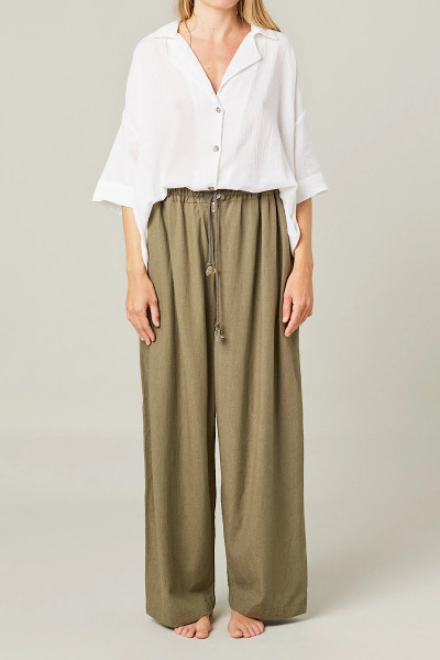 Maison Saint Julien - Pantalon Wide Leg Tortola