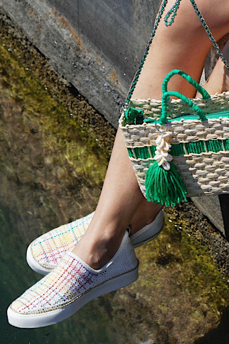 Amrose - Espadrilles Sparkling Psychedelic