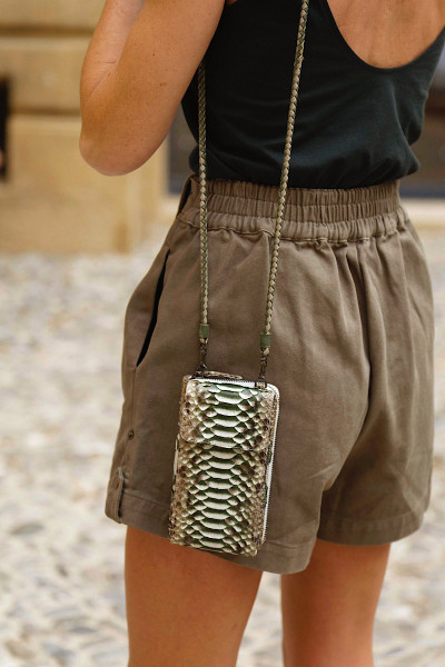 Maison Saint Julien - Short Trench Kaki