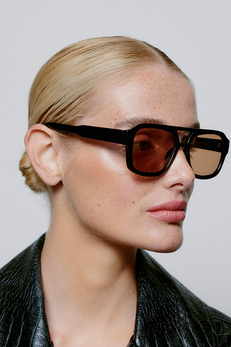 Mademoiselle Jeanne - Lunettes Kaya Black