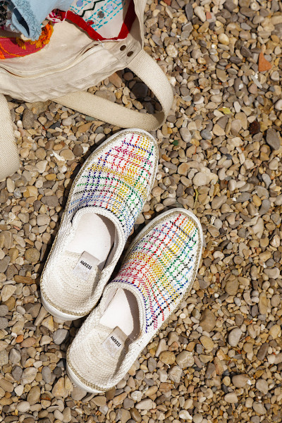 Amrose - Espadrilles Sparkling Psychedelic
