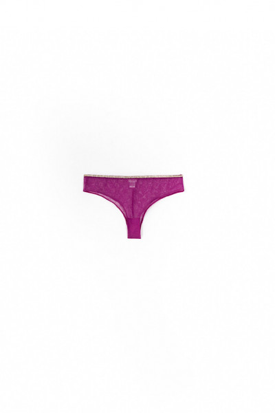 La Nouvelle - Tanga Inès Raspberry Mono