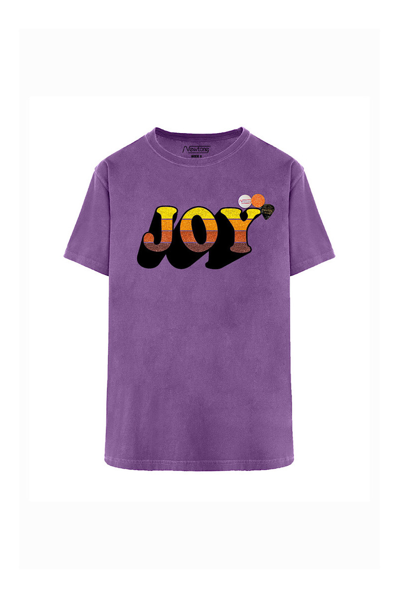 T Shirt Fit Trucker Joy Purple