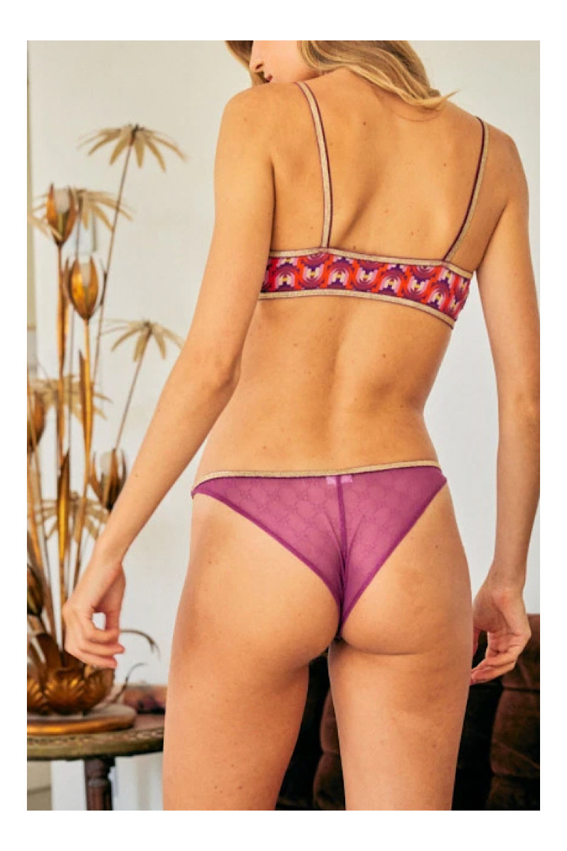 La Nouvelle - Tanga Thea Raspberry Vintage/Mono