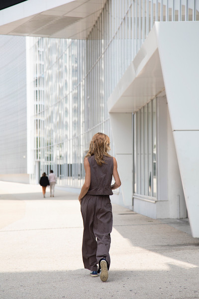 Madone - Gilet Gina Marron