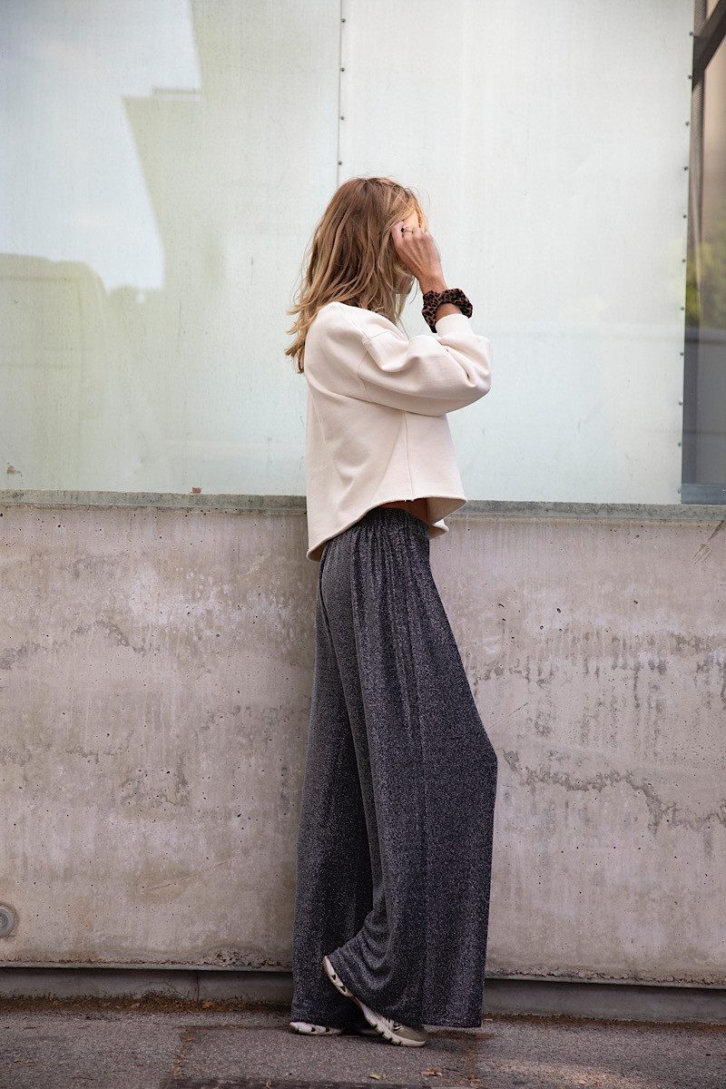 Karma Koma - Pantalon Long Disco Silver