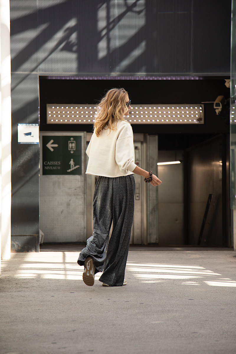 Karma Koma - Pantalon Long Disco Silver