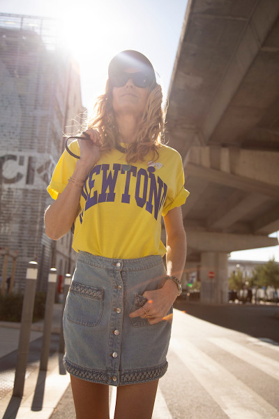 T-Shirt avorio Newtone