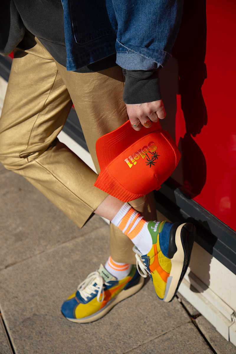 ALTO MILANO - Chaussettes Zara Arancio