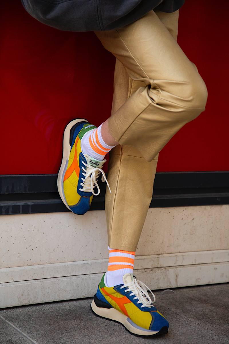 Maevy Mouvement Libre - Pantalon Vegan Or