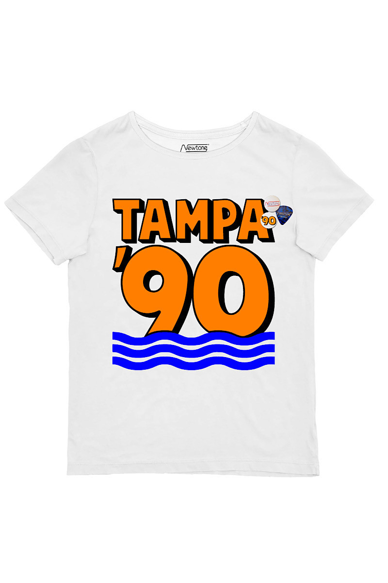 T Shirt Schiffer Tampa Dirty White