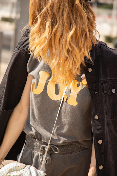 Newtone - T Shirt Biker Joy Pepper