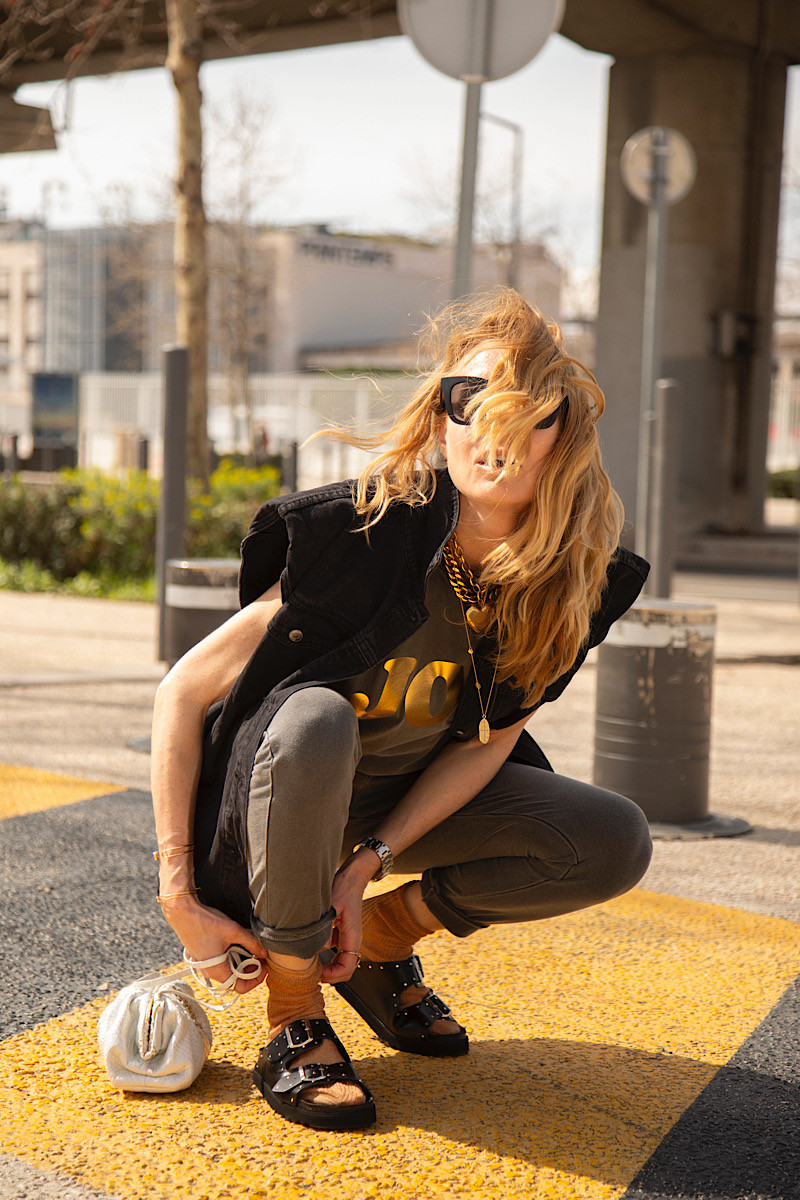 Scholl - Mules Beatriz Noires