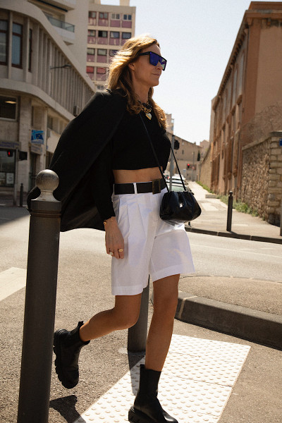 Souvenir - Bermuda Panna Blanc