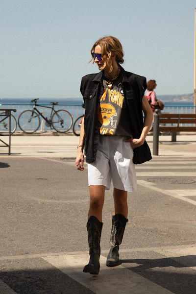 Souvenir - Bermuda Panna Blanc