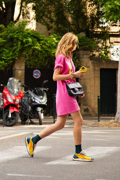 Newtone - Dress Janis USA Fuschia (2)