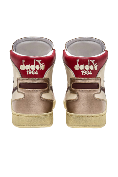 Diadora - Baskets Metal Mix Used Crete Gris