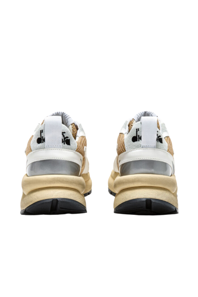 Diadora - Baskets Mercury Elite Urban Blanc /Or