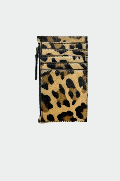 Sista Paris - Porte Carte Sylvano Leopard