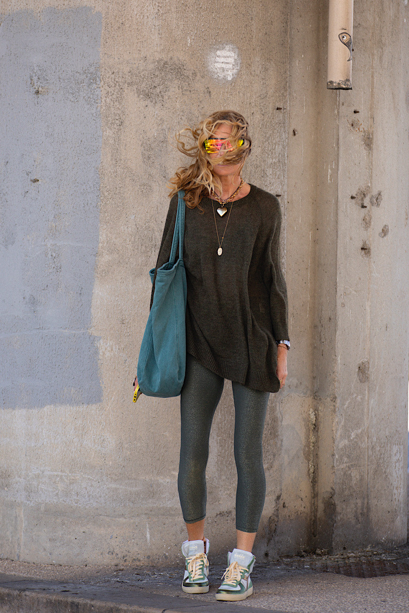 La Nouvelle - Legging Gary Forest Lurex