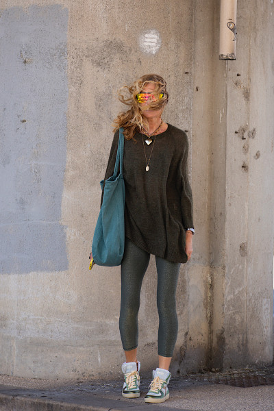 La Nouvelle - Legging Gary Forest Lurex