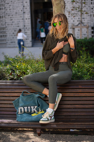 La Nouvelle - Legging Gary Forest Lurex