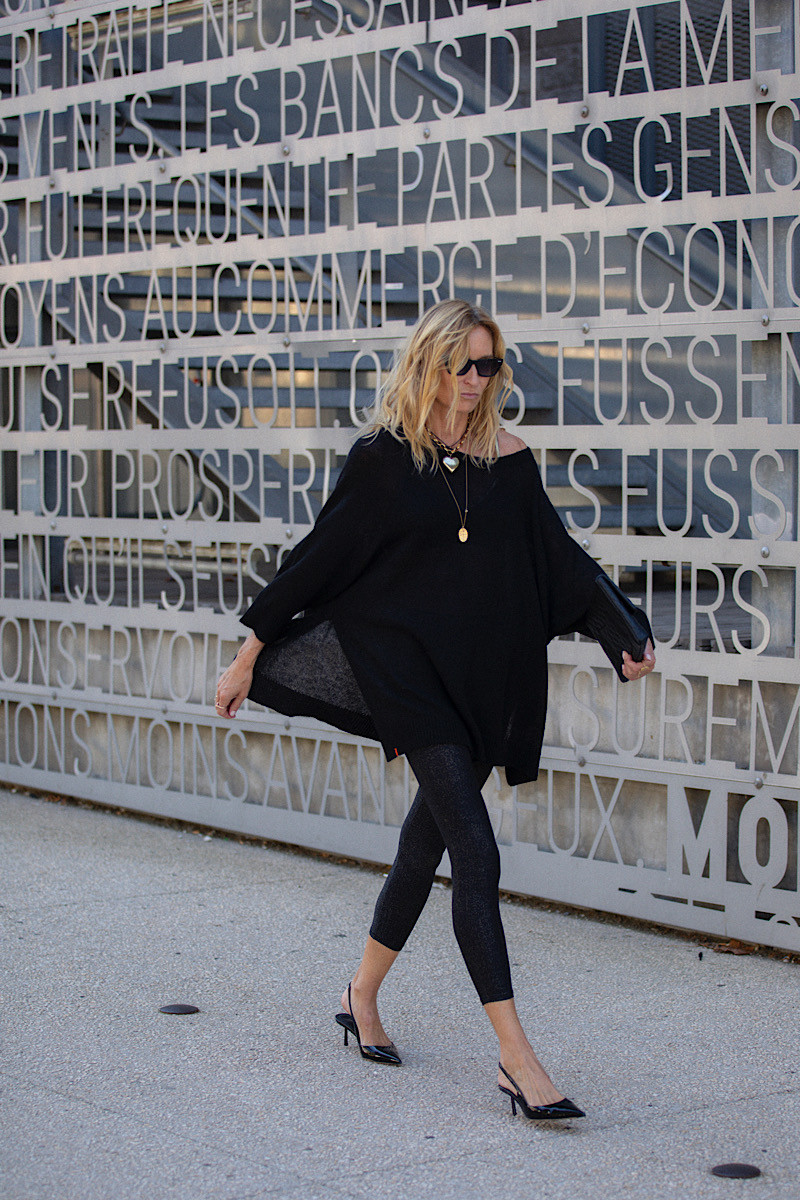 La Nouvelle - Legging Gary Noir Lurex