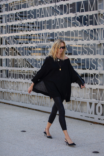 La Nouvelle - Legging Gary Noir Lurex