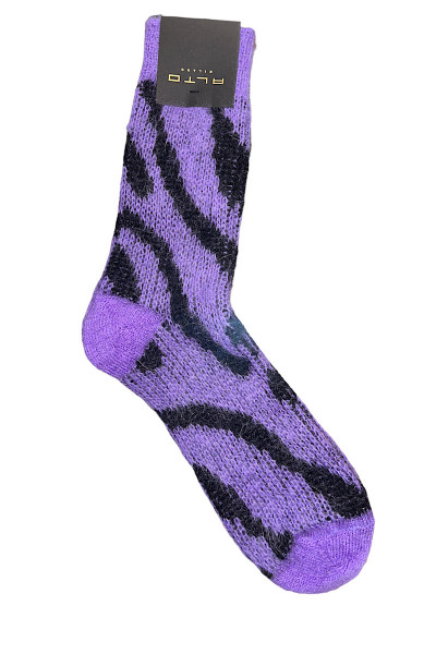 ALTO MILANO - Chaussettes Ronnie Violet