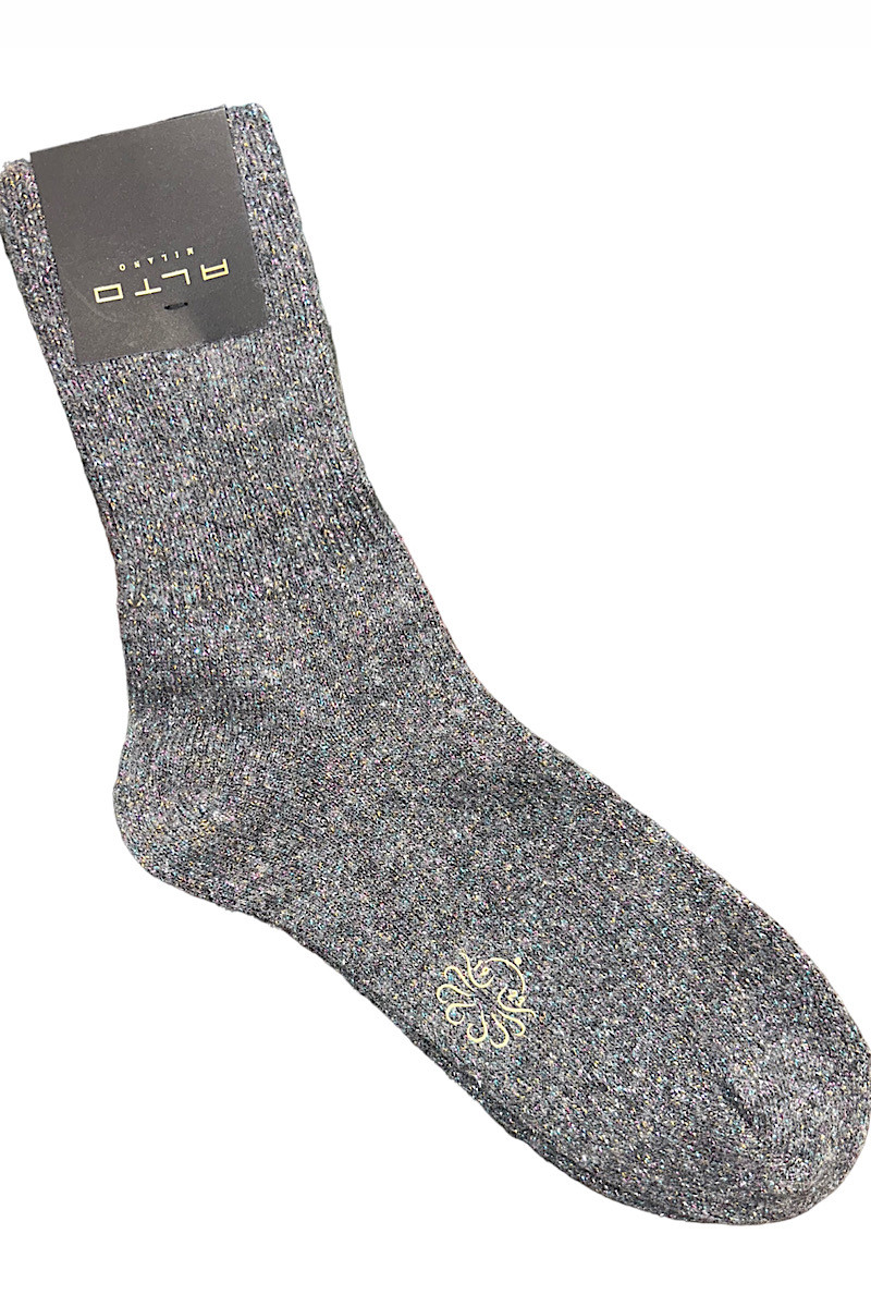 ALTO MILANO - Chaussettes Kaylie Fumo Londra
