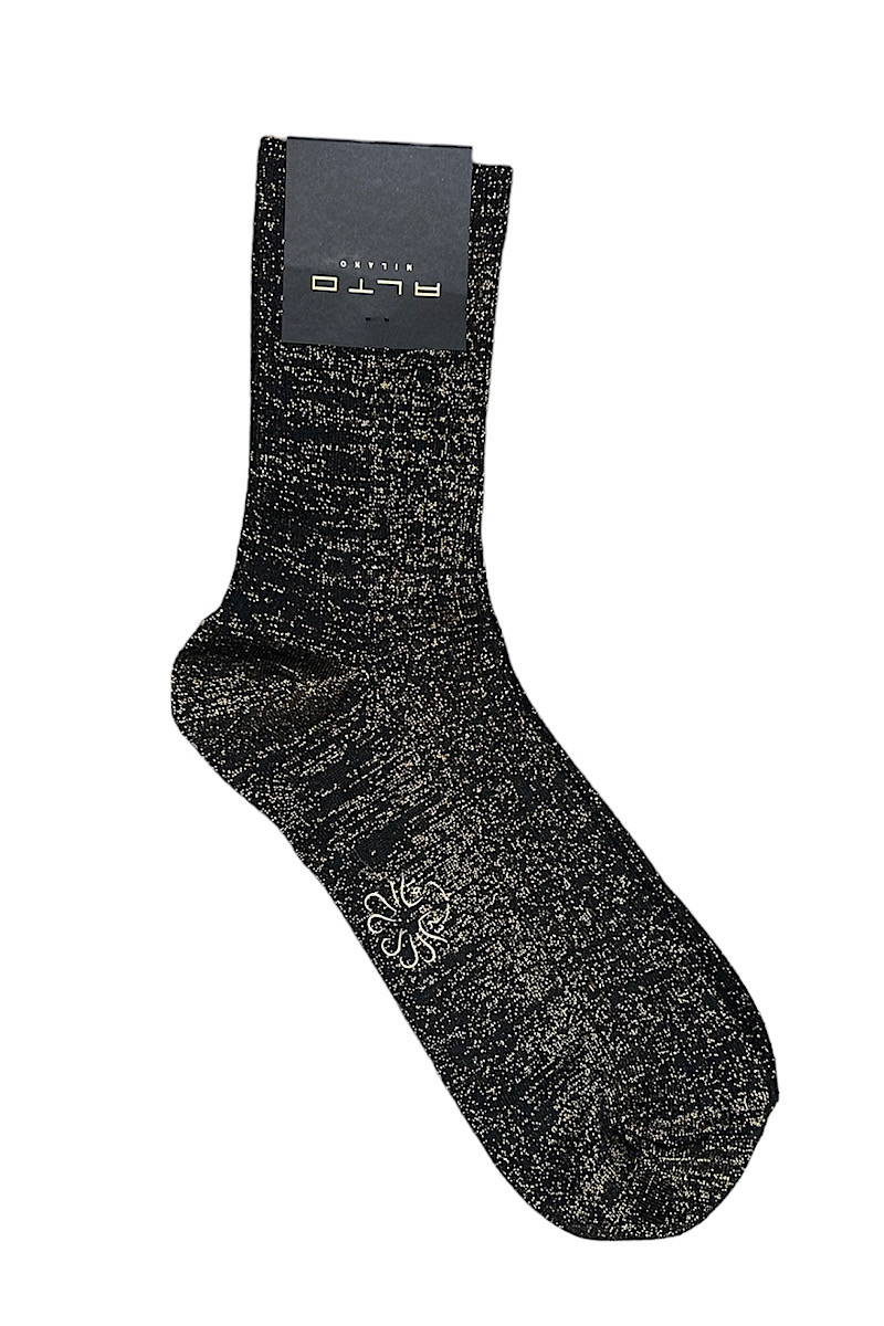 ALTO MILANO - Chaussettes Donna Corto Nero