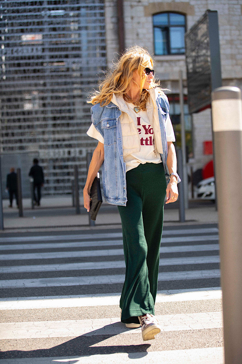 Karma Koma - Pantalon Grease Long Green