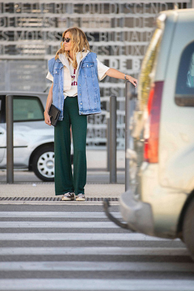 Karma Koma - Pantalon Grease Long Green