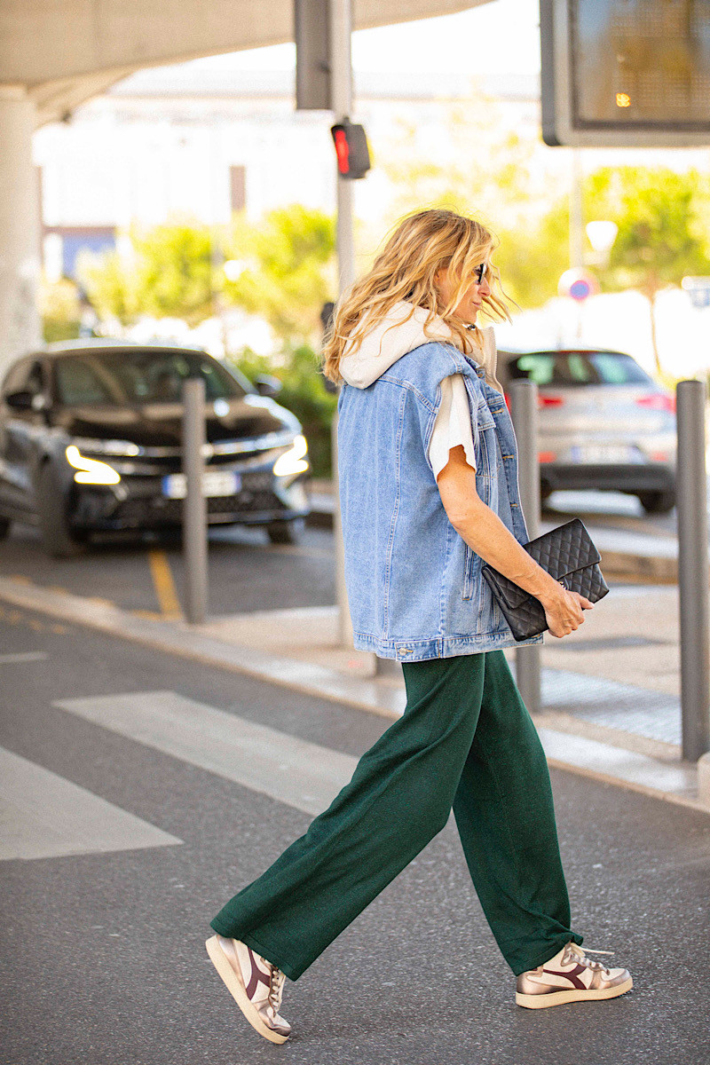 Karma Koma - Pantalon Grease Long Green