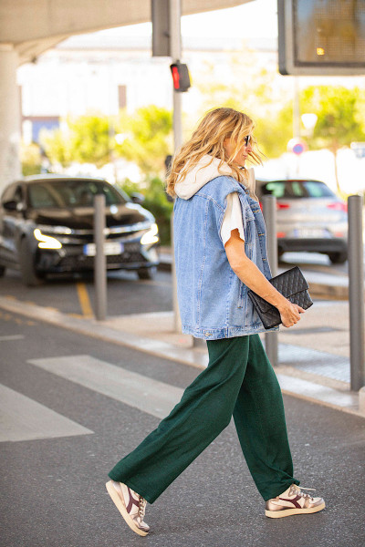 Karma Koma - Pantalon Grease Long Green