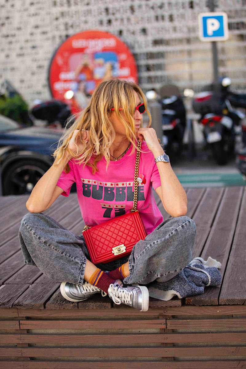 ALTO MILANO - Chaussettes Chapo Bordeaux