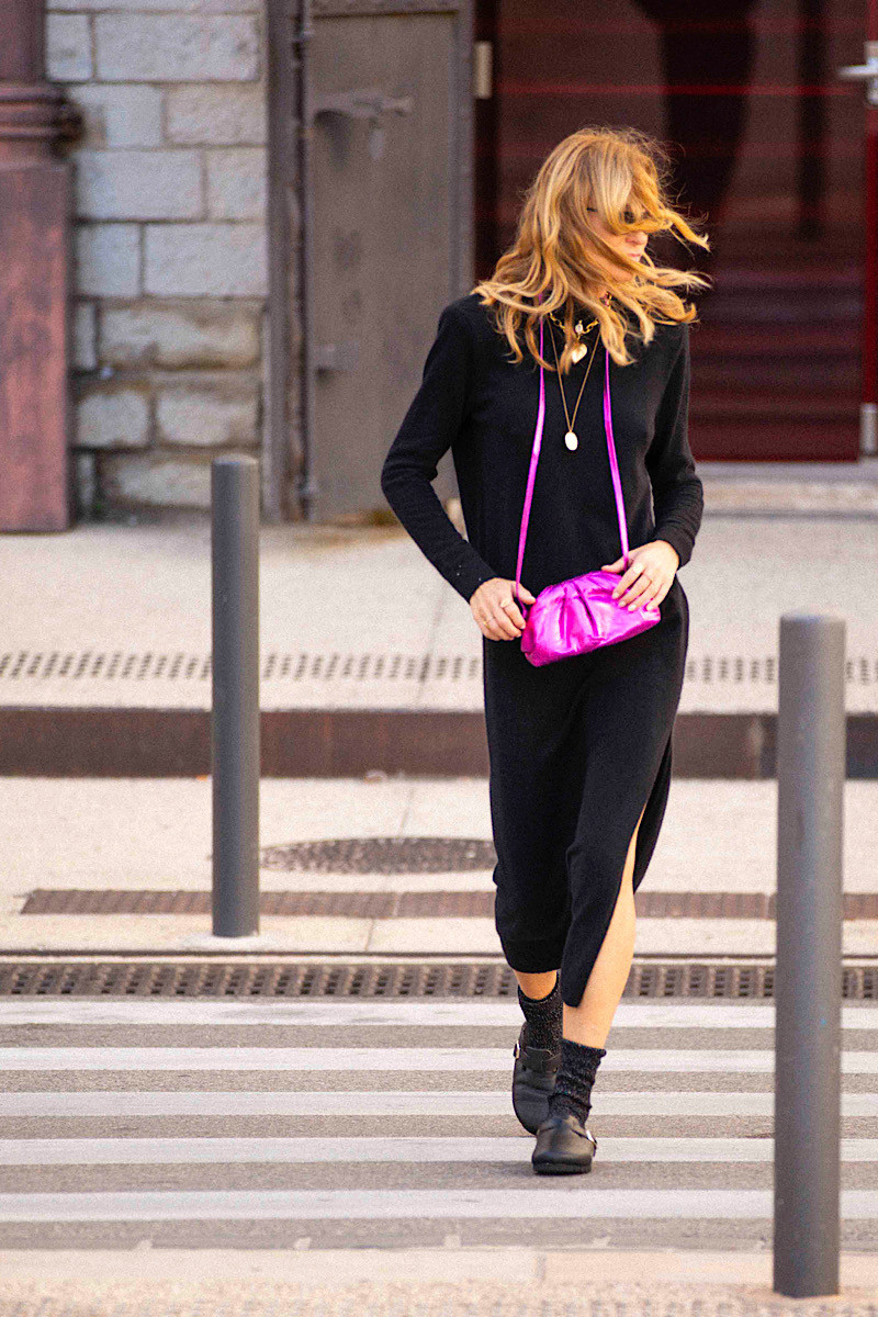 ALTO MILANO - Chaussettes Kaylie Noir