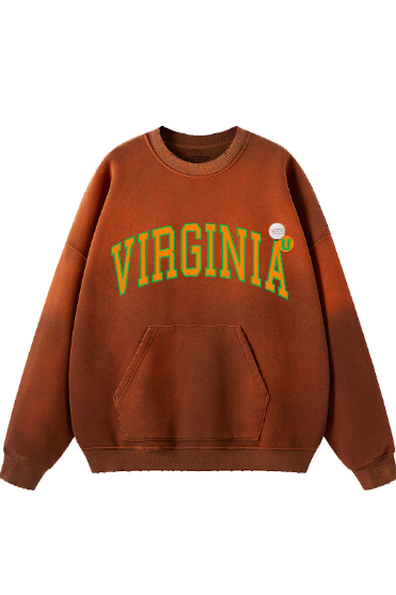 Newtone - Sweatshirt Piper Virginia Vintage Brown