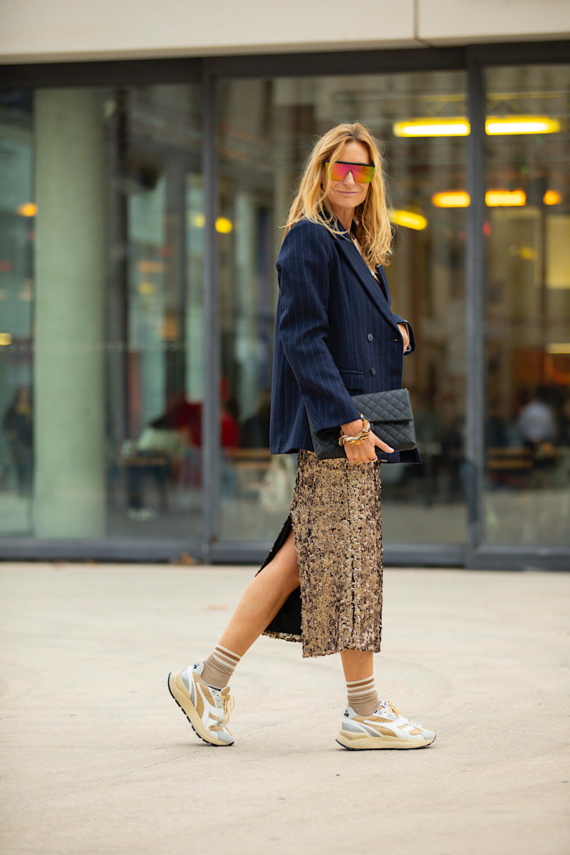 Souvenir - Jupe Sequin Bronze