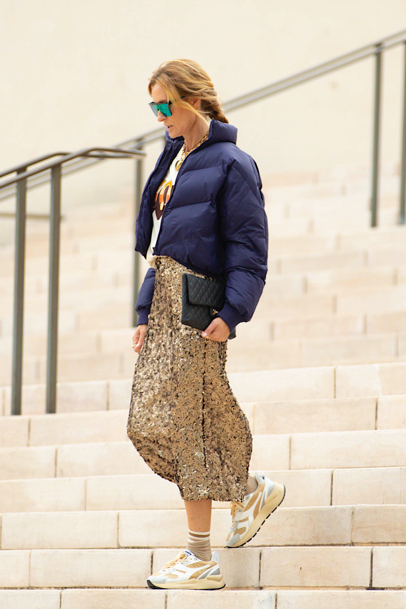 Souvenir - Jupe Sequin Bronze