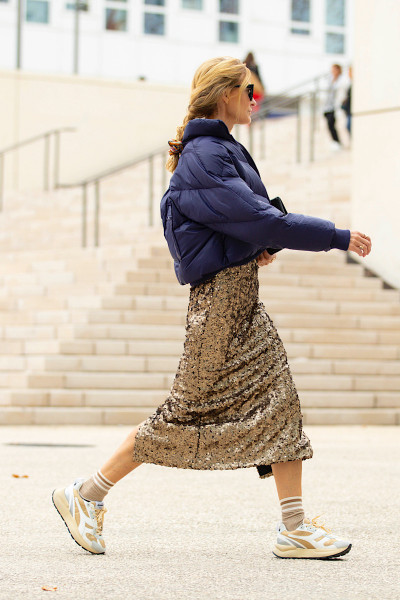 Souvenir - Jupe Sequin Bronze (2)