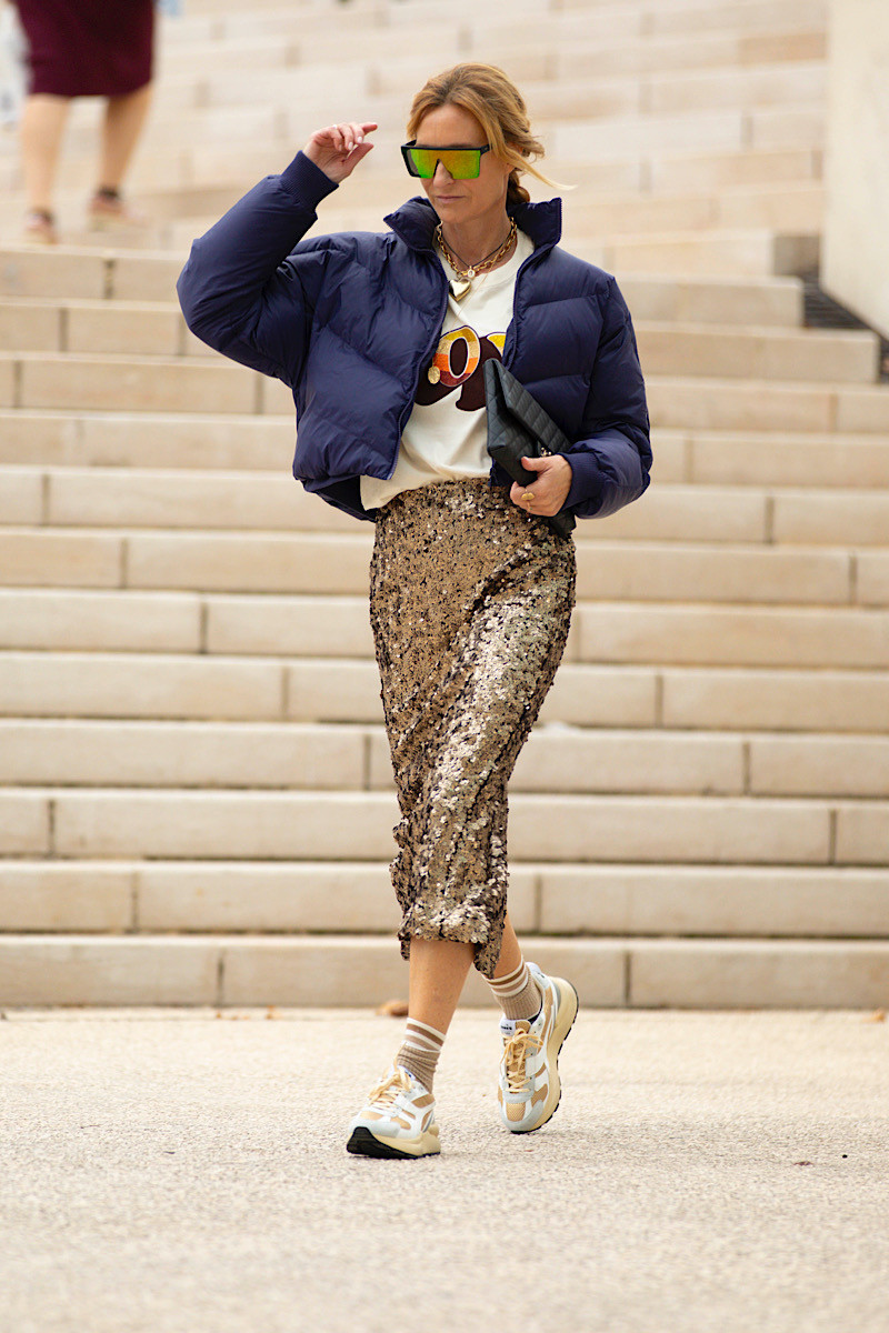 Souvenir - Jupe Sequin Bronze