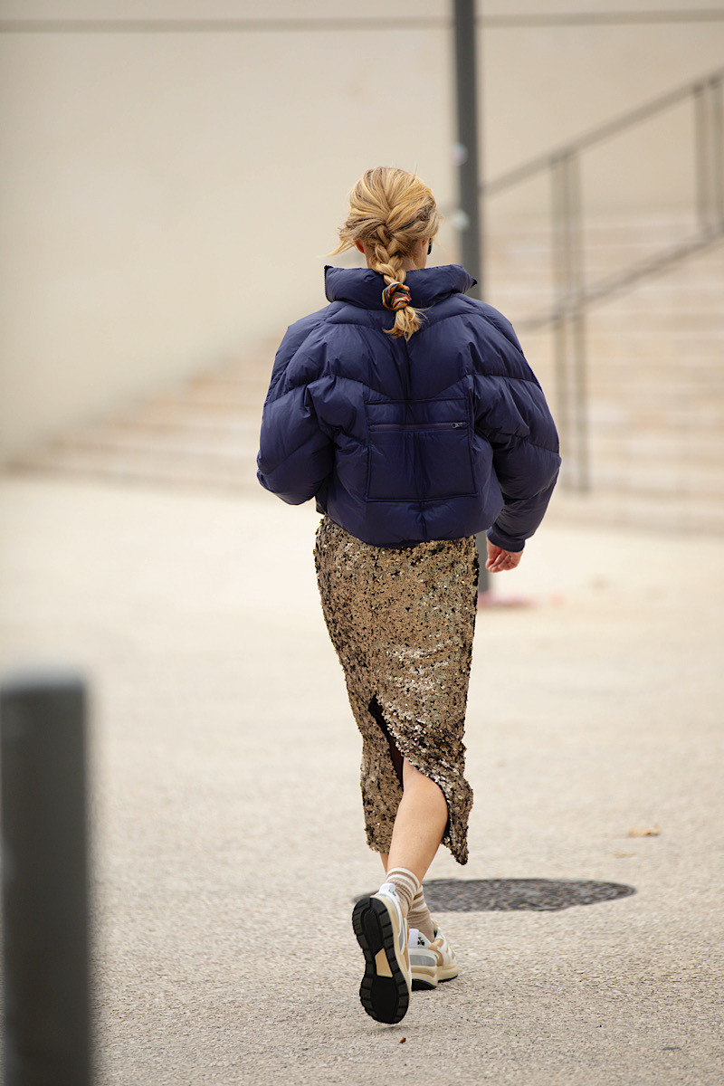 Souvenir - Jupe Sequin Bronze