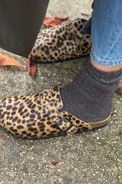 Scholl - Sabots Leopard Yena