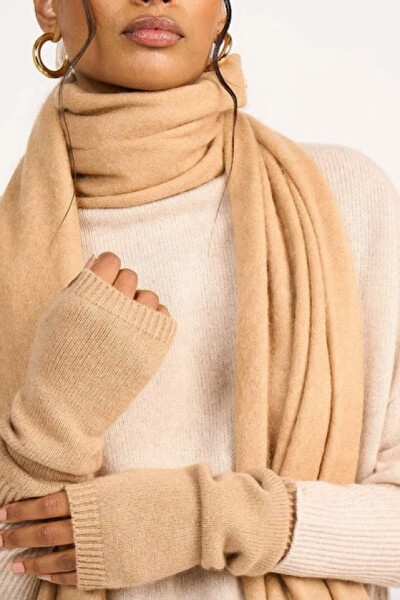 Les Tricots de Lea - Mitaines Garoux Camel