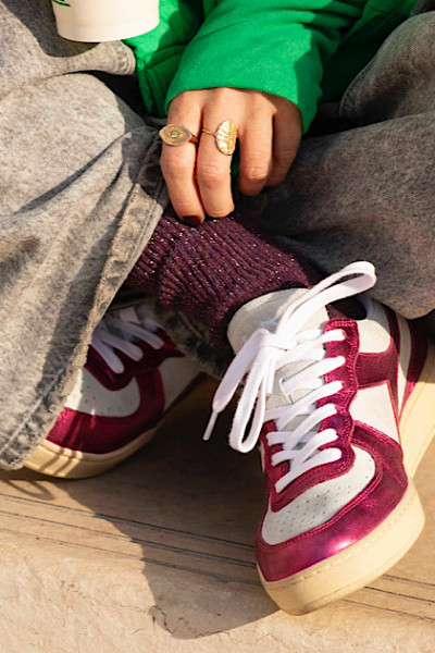 ALTO MILANO - Chaussettes Kaylie Viola